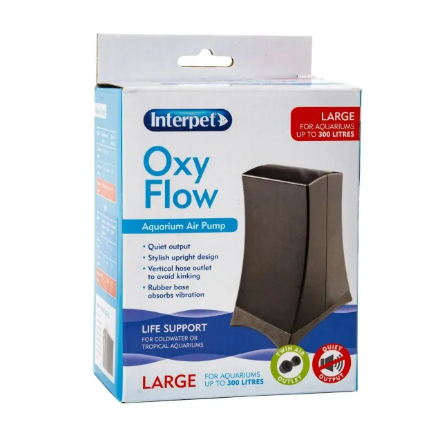Interpet Oxy Flow Large luftpump stor tystgående
