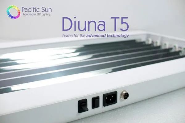 Pacific Sun Diuna T5 akvarielampa ramp Bluetooth kanal