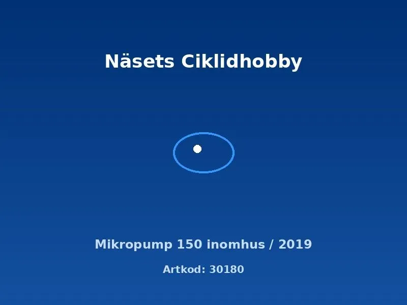 Mikropump 150 inomhuspump 2019 för fontän tyst