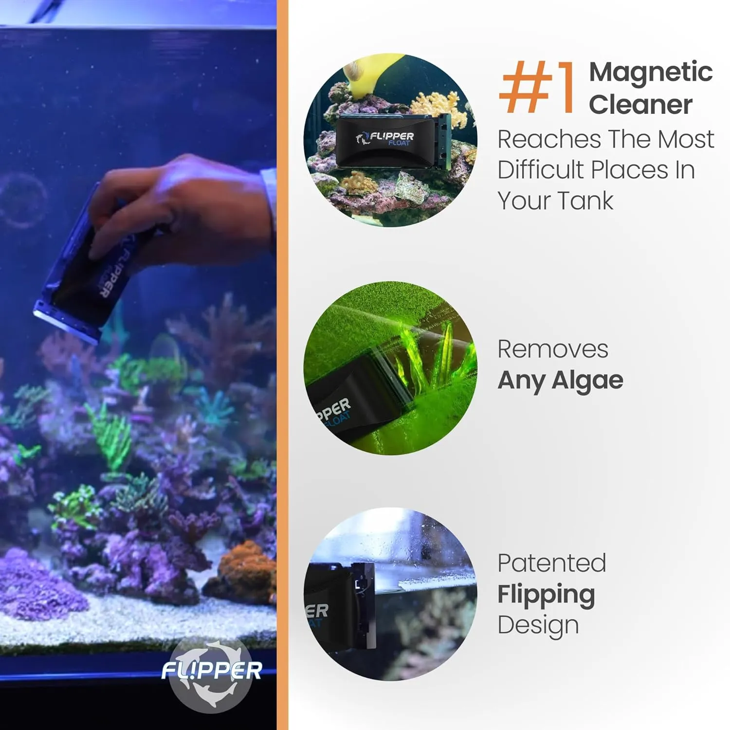 Flipper Cichlid Bros Bundle akvariekit 3-delar sötvatten