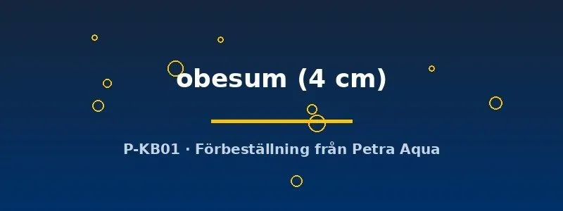 Näsets Ciklidhobby Metasesarma obesum akvariekrabba 4 cm