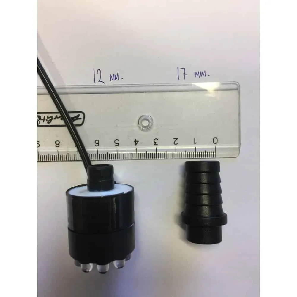 Näsets Ciklidhobby LED-ring 9 dioder vattensten vit 12V