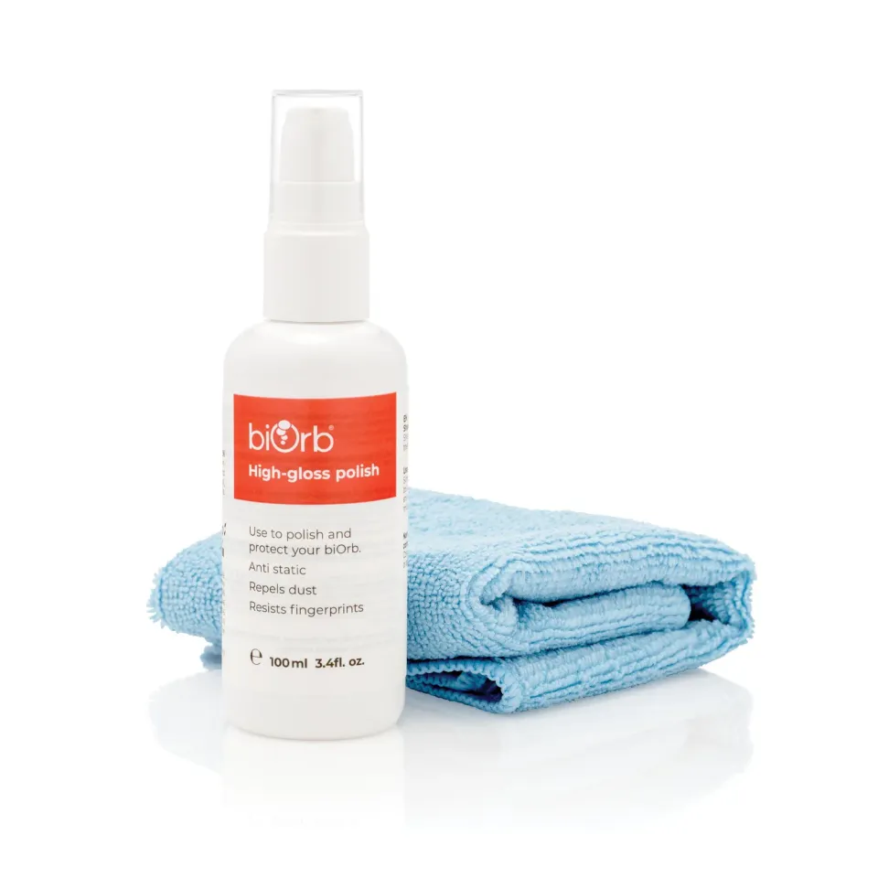 biOrb Polish putsmedel 100 ml med duk
