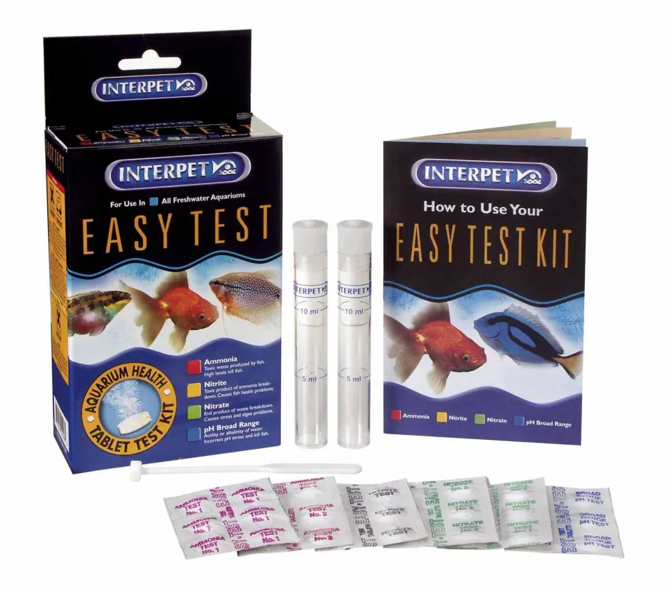 Interpet Aquarium Health tablettest vattentest tabletter