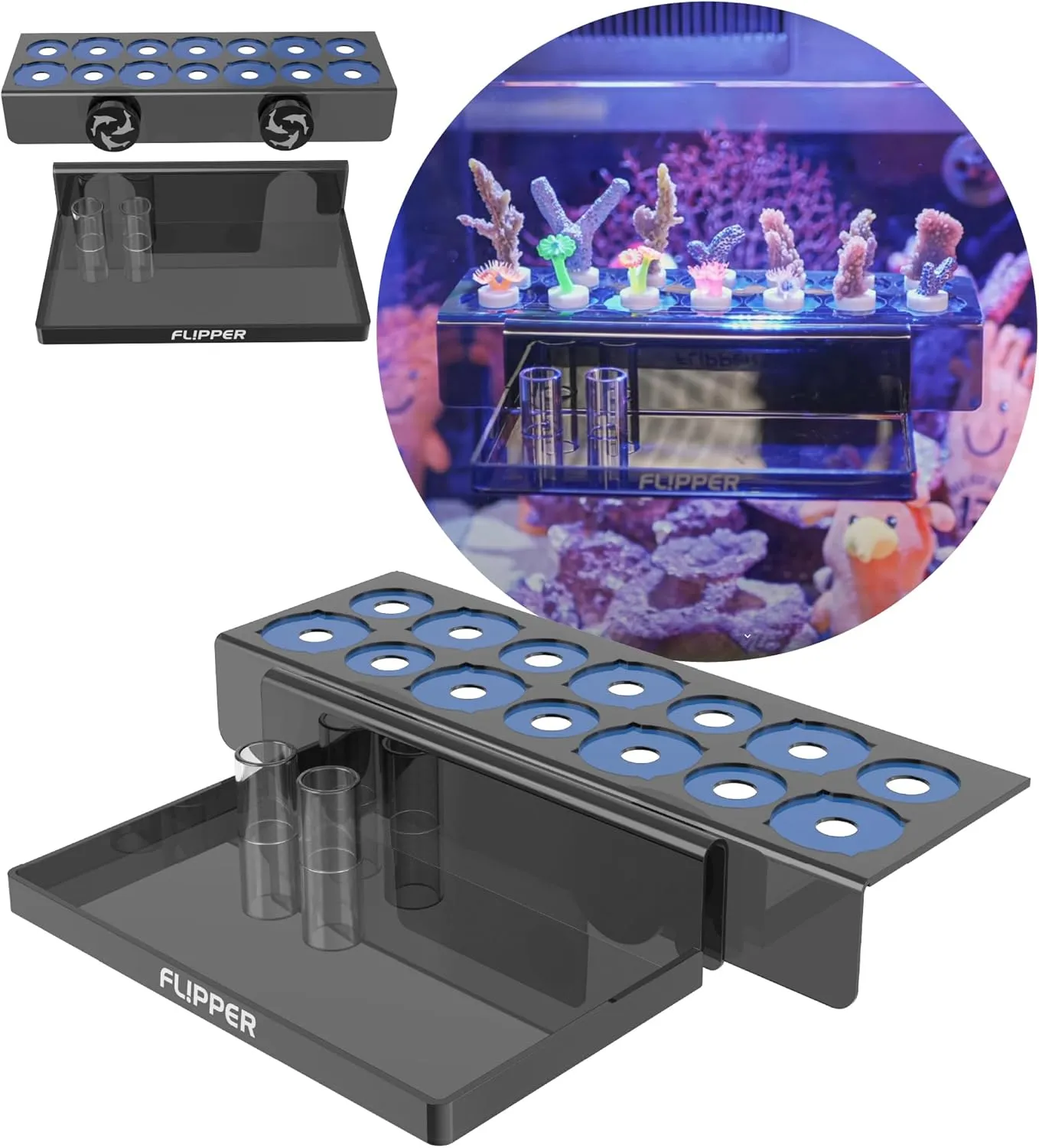 Flipper Magnetic Frag Station fragrack 14 svart/blå