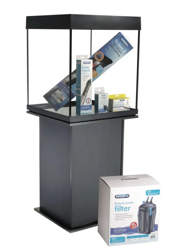 Interpet Tri-Spec 2 Cube akvarium kit 170 liter komplett
