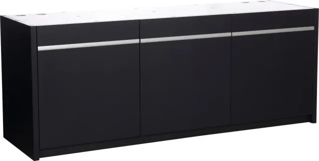 Akvarievalvet Move 720L akvariebord svart 200x60x79