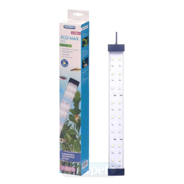 Interpet Eco-Max LED akvarielampa 36 cm superljus