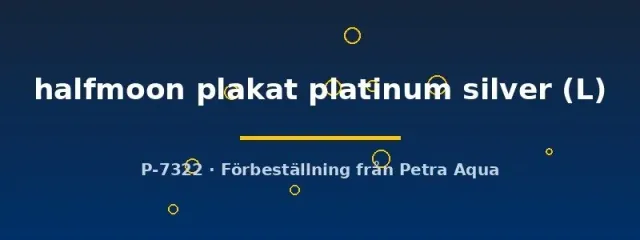 Betta Halfmoon Plakat Platinum Silver L kampfisk hane silver