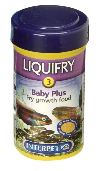 Interpet Liquifry Baby Plus yngelfoder 50 g flytande