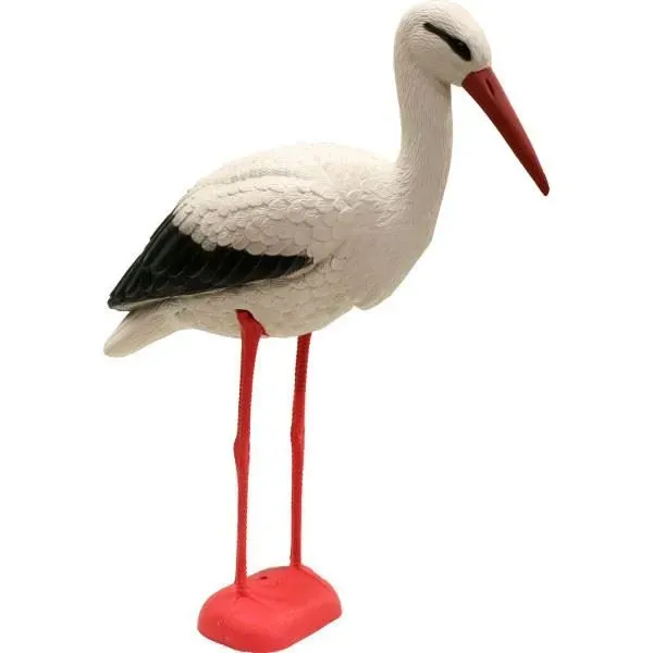 Näsets Ciklidhobby Stork dammfigur plast 80 cm