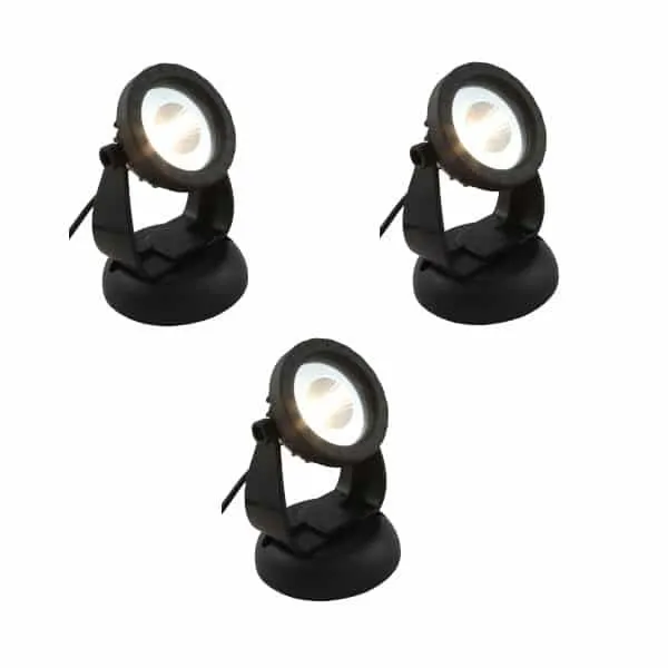 Näsets LED Spot Power 6W spot 3-pack damm varmvitt