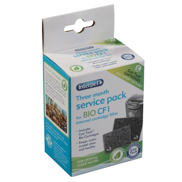 Interpet Bio-CF1 servicepack filterpatron 3 månader