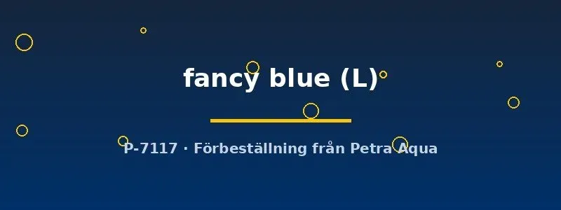 Betta spl. kampfisk hane fancy blue L solofisk