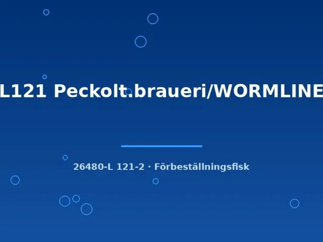 Peckoltia braueri L121 mal Wormline 6-8 cm