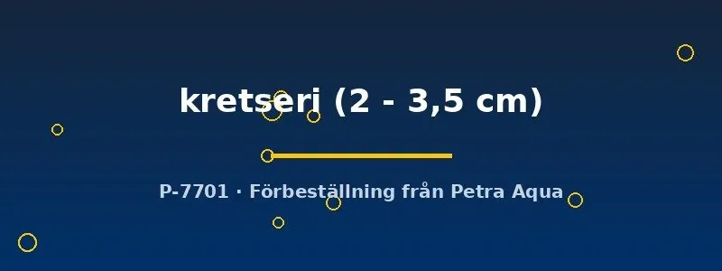Näsets Ciklidhobby Malpulutta kretseri akvariefisk 2–3,5 cm