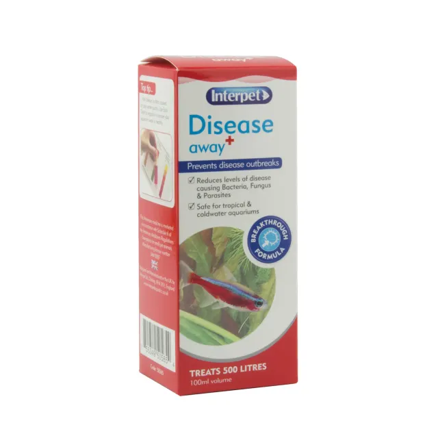 Interpet Disease Away vattenvård 100 ml förebyggande
