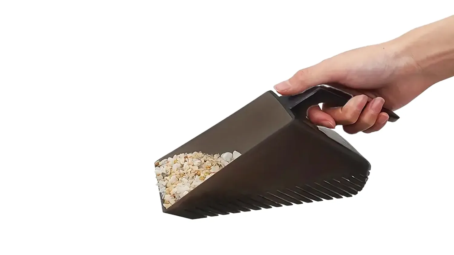 Garnelen TV Grusskopa plast akvarieskopa sand och grus