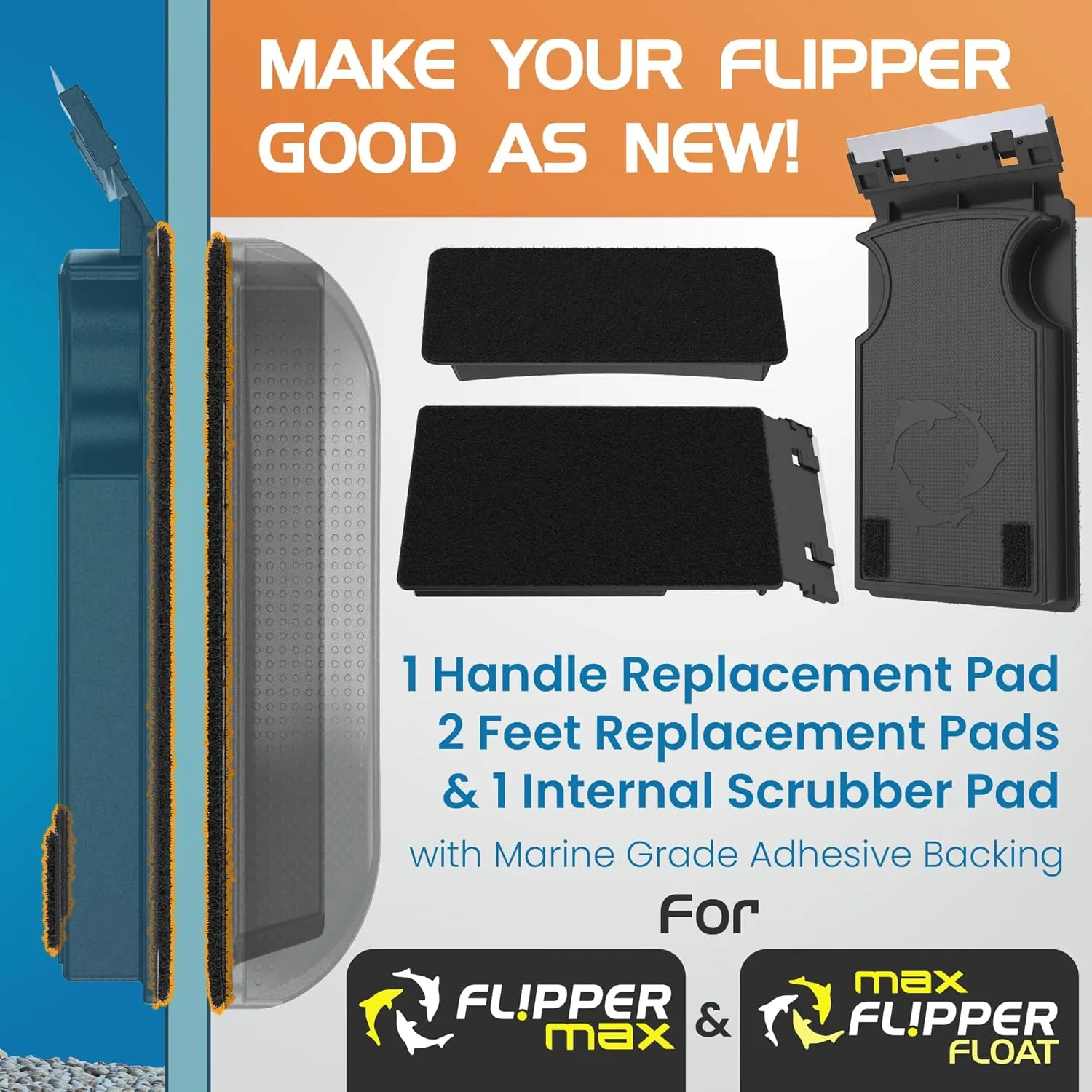 DeepSee Flipper Max underhållskit reservdelar