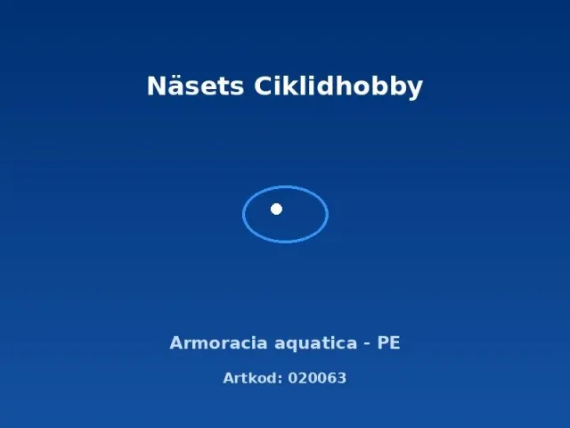 Näsets Ciklidhobby Armoracia aquatica PE akvarieväxt flytväxt