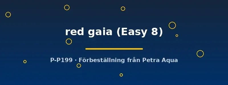 Näsets Ciklidhobby Bucephalandra Red Gaia växt Easy8 tålig
