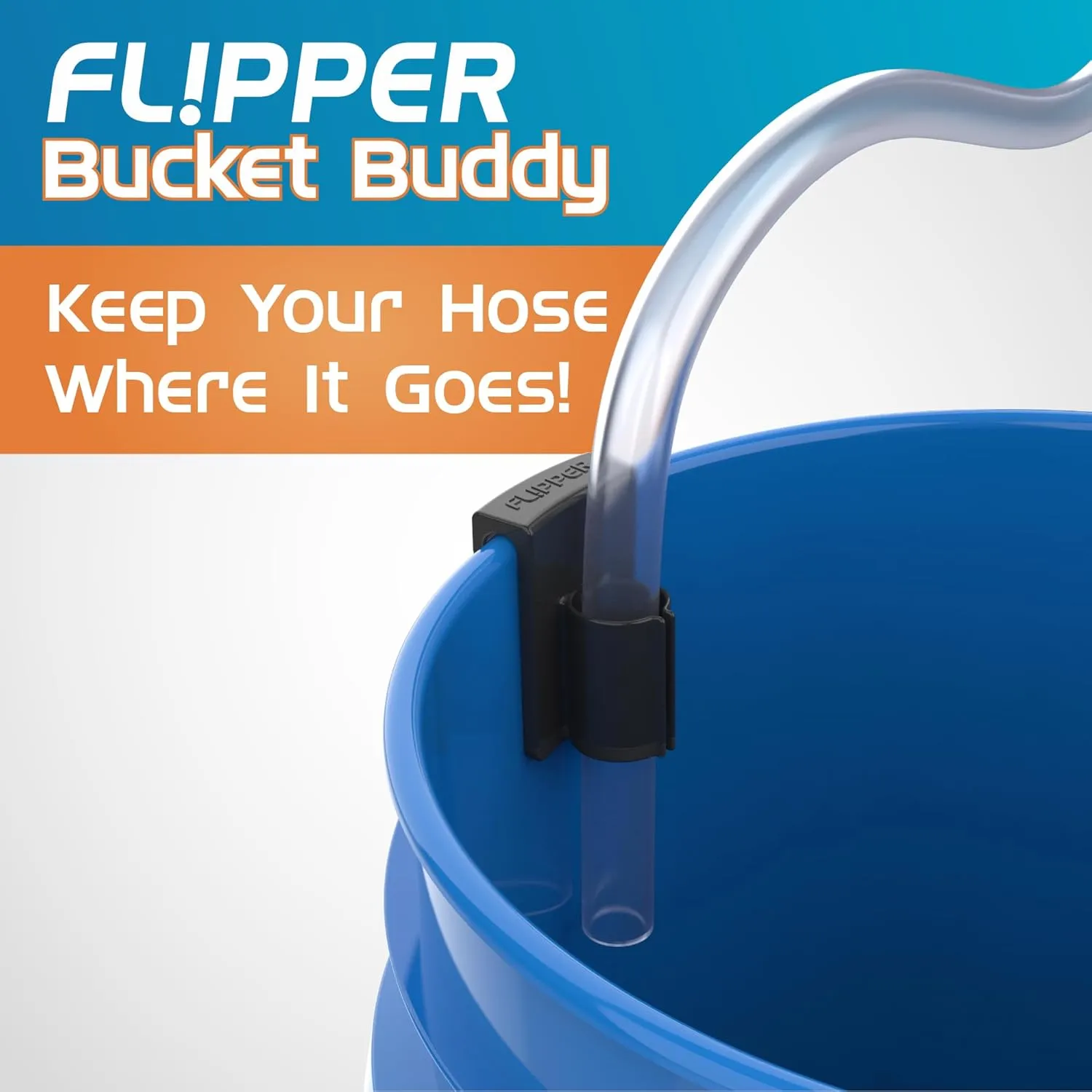 DeepSee Flipper Bucket Buddy hinkhållare vattenbyte