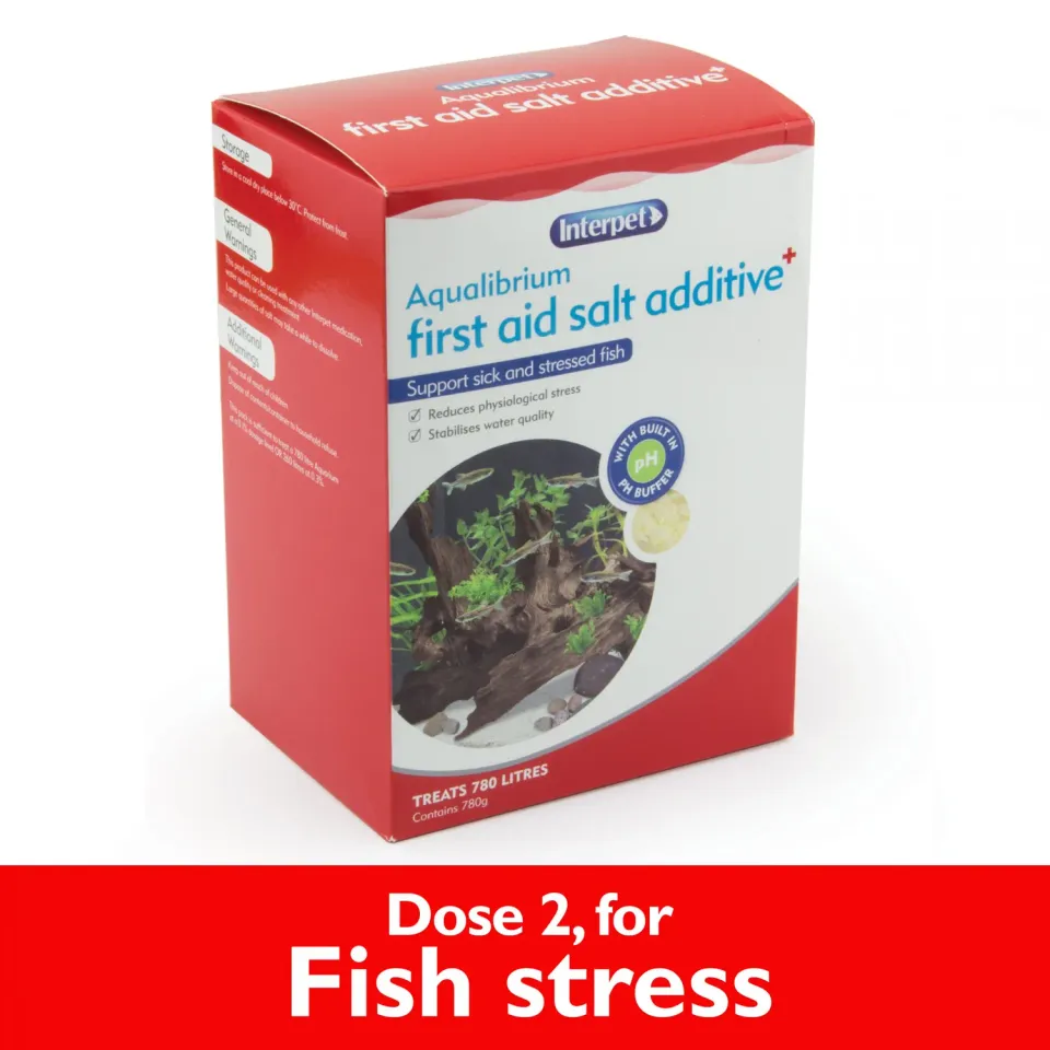 Interpet Aqualibrium First Aid Salt akvariesalt nystart