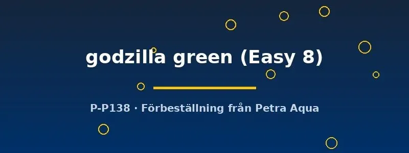 Näsets Ciklidhobby Bucephalandra godzilla green akvarieväxt Easy8