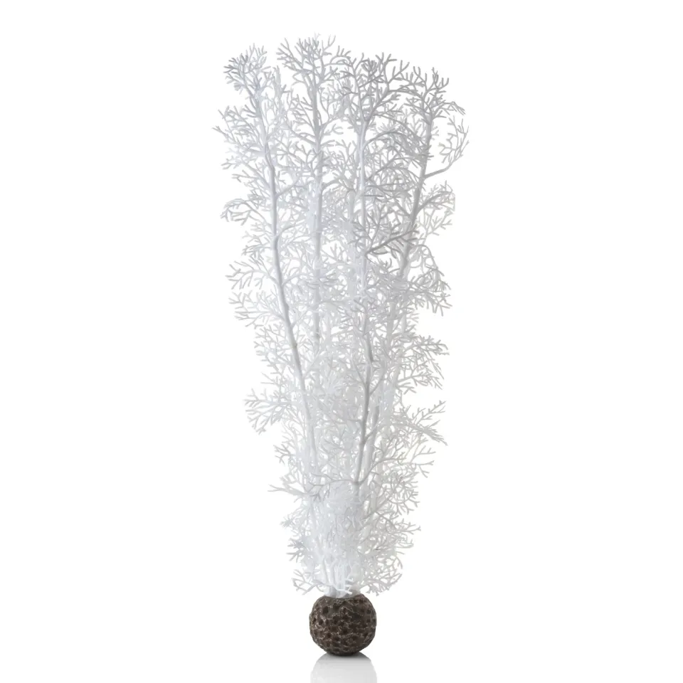 biOrb Large Sea Fan akvarieväxt vit röd 39 cm