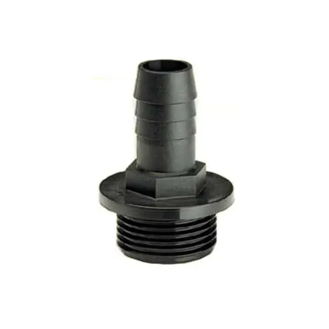 Näsets Ciklidhobby gängad slangadapter 1 1/4″ 32 mm slangnippel
