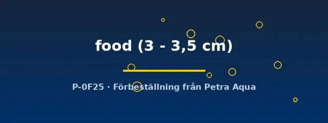 Näsets Ciklidhobby Live Fish Food foderfisk 3–3,5 cm