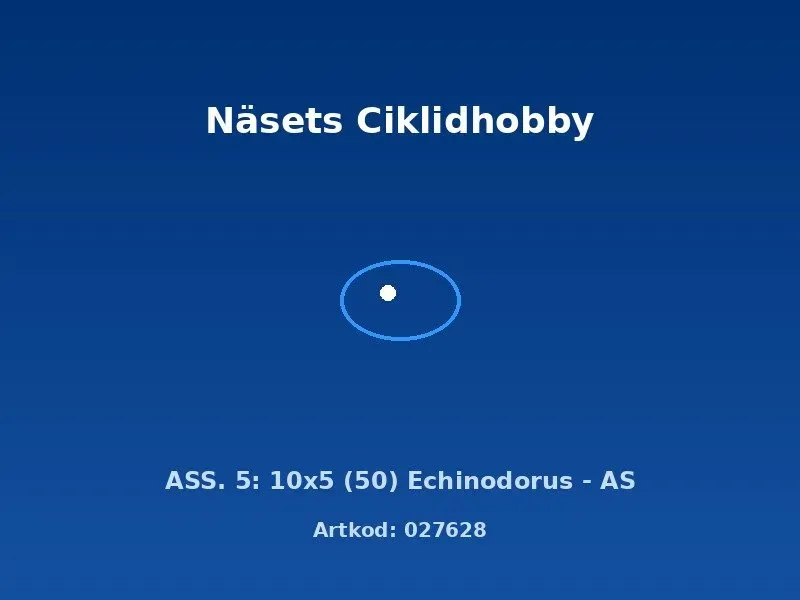 Näsets Ciklidhobby Echinodorus akvarieväxt 50-pack ASS.5