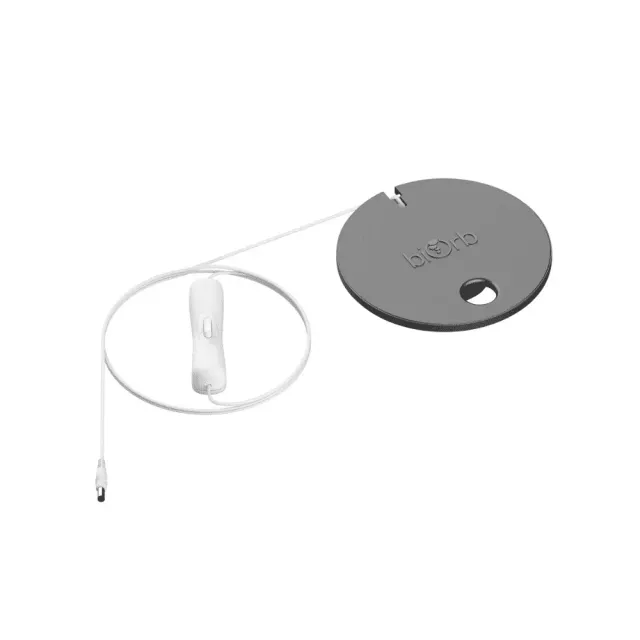 biOrb Classic LED-lampa liten silver belysning