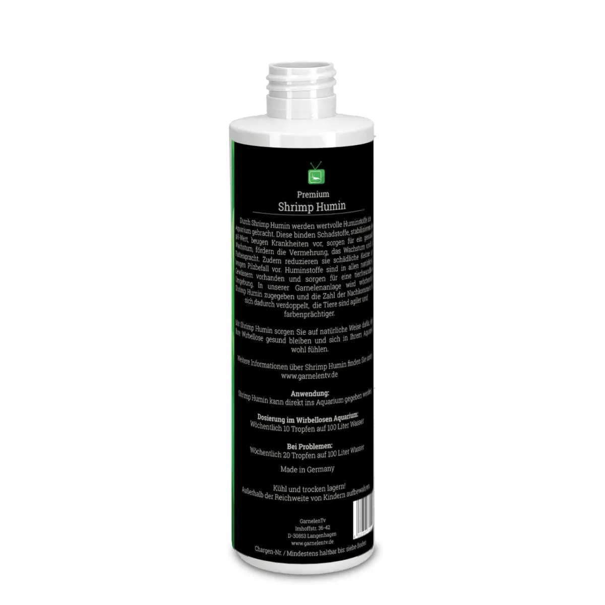 Garnelen TV Shrimp Humin vattenberedare 250 ml huminämnen
