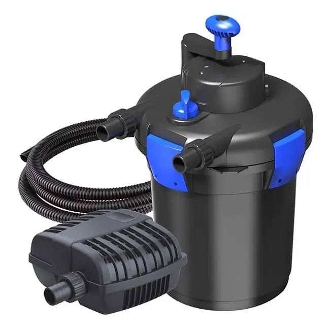 Filterset 4000 tryckfilter damm med pump UV-C