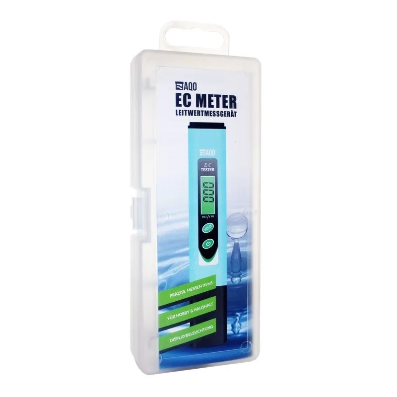 AQO EC-Meter konduktivitetsmätare digital 0-19,99 mS