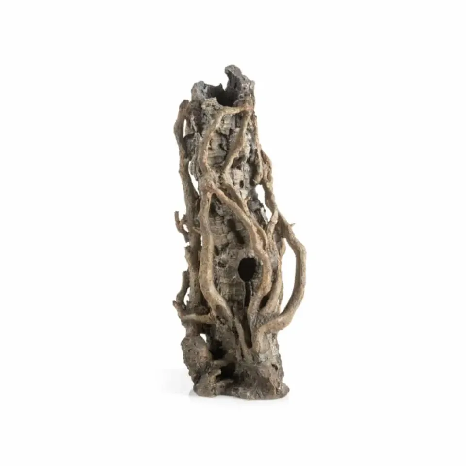 Näsets Ciklidhobby Träskulptur L Moorwood dekoration 42 cm