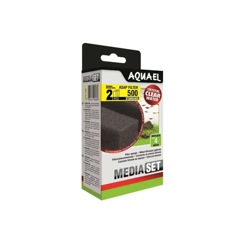 Marlenes Zookällare Filtersvamp ASAP 500 2-pack innerfilter