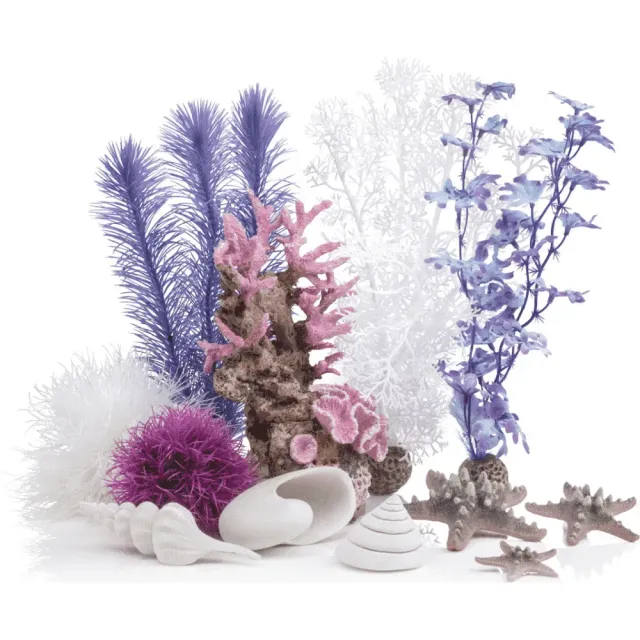biOrb Decor Set 30L akvariedekor Rosa Hav sötvatten