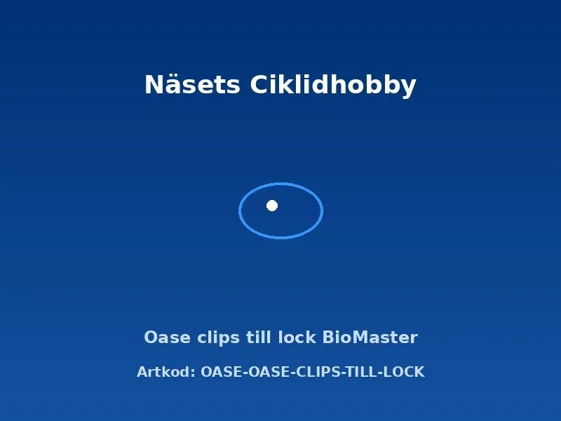 Oase BioMaster clips till lock original reservdel