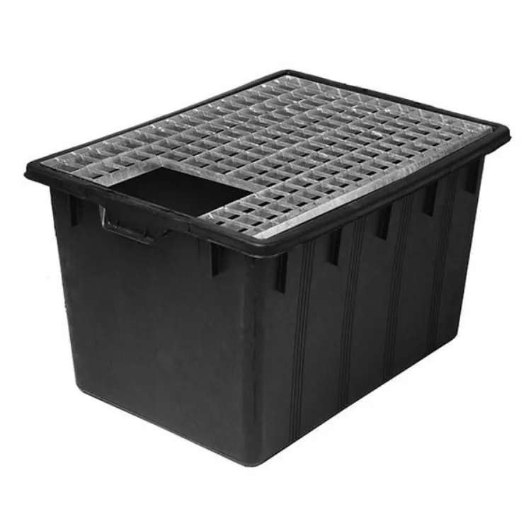 Näsets Ciklidhobby JP container rectangular 80x48,5x29,5cm dammkar 90L