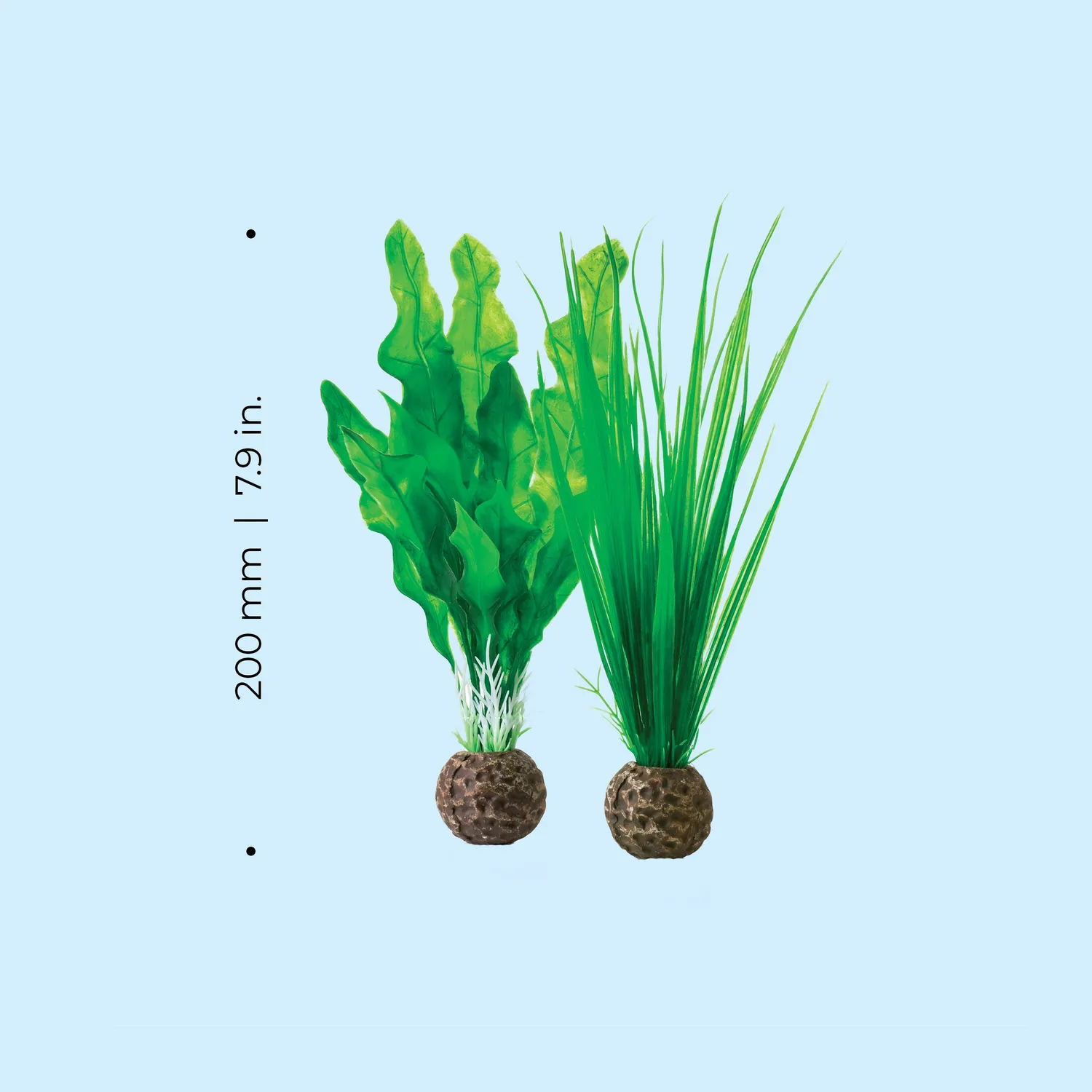 biOrb Small Green Plant Set akvarieväxter grön 2-pack