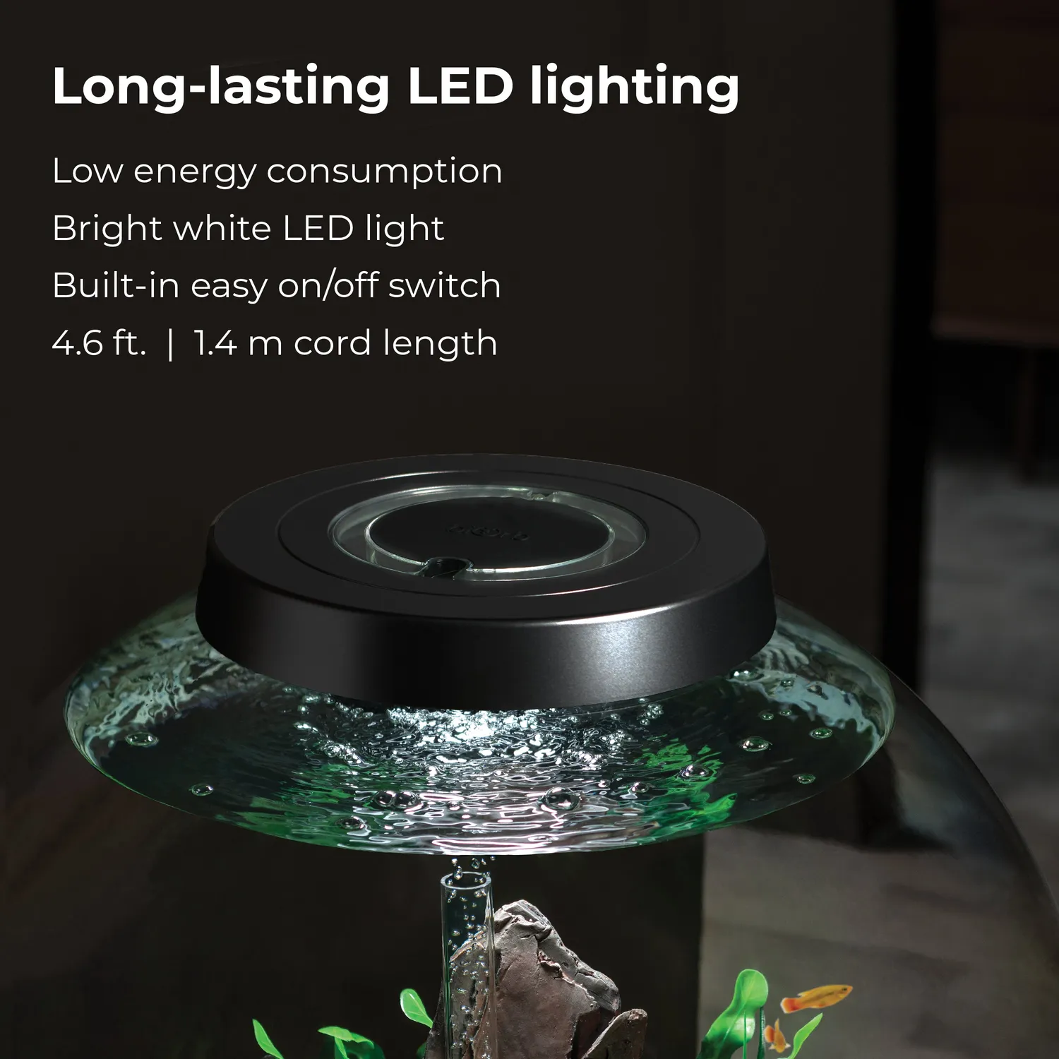 biOrb CLASSIC 60 akvarium 60 liter svart LED