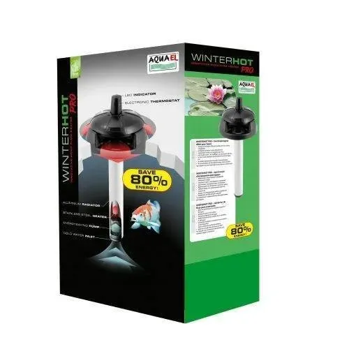 Aquael WinterhotPro 150W dammvärmare isfri