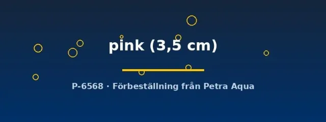 Näsets Ciklidhobby Poecilia ret. pink akvariefisk 3,5 cm rosa par