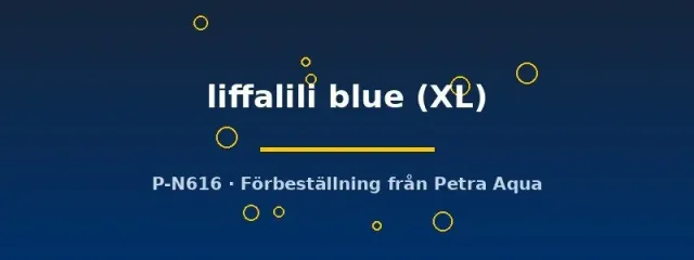 Näsets Ciklidhobby Hemichromis liffalili juvelciklid XL blå