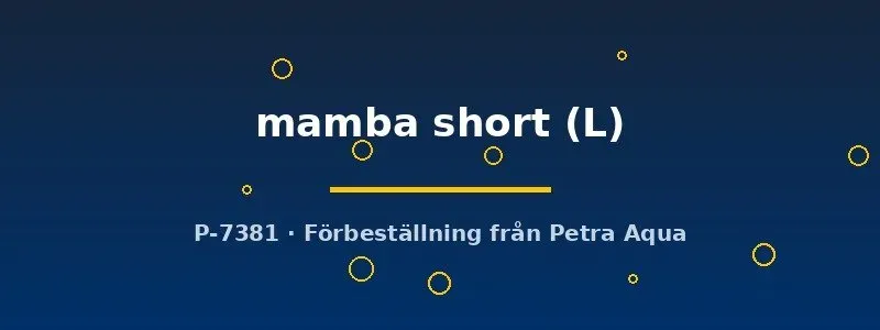 Näsets Betta mamba short kampfisk hane L mörk