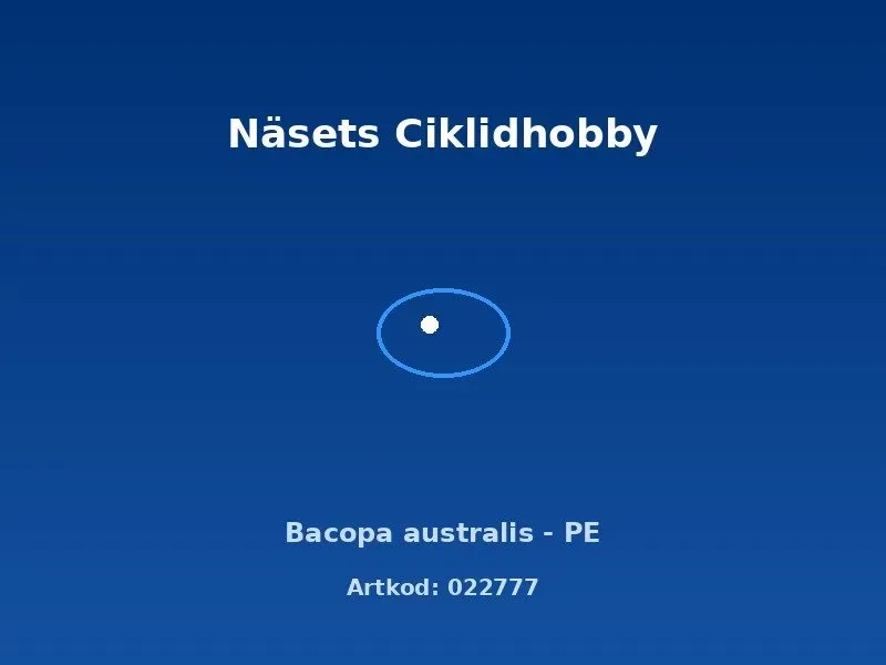 Bacopa australis PE akvarieväxt krukväxt lättskött