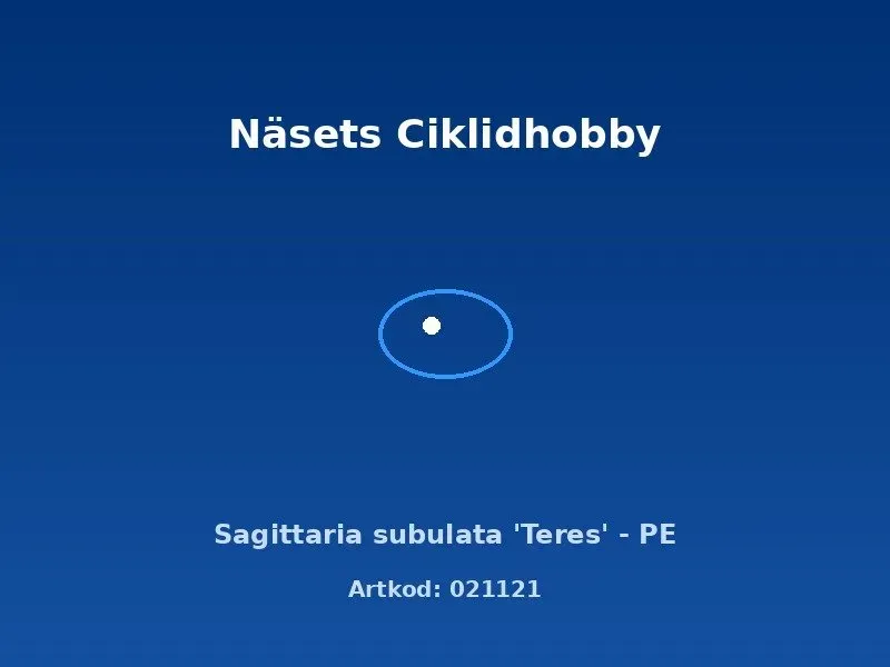 Näsets Sagittaria subulata Teres växt PE matta
