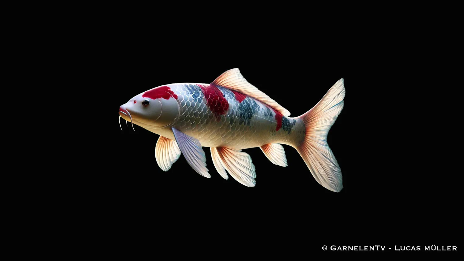 Garnelen TV koi Cyprinus carpio 15–18 cm dammfisk